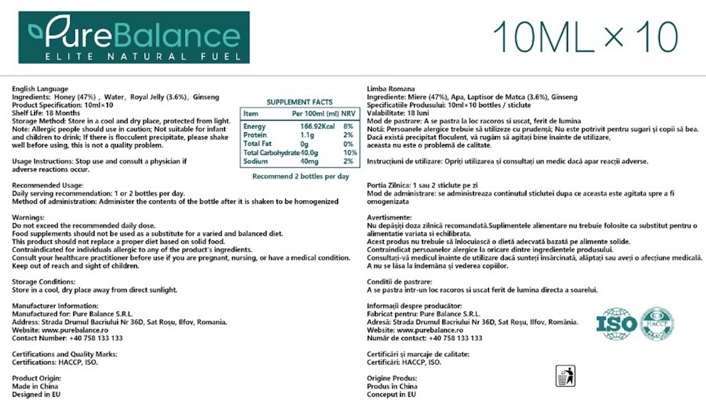 Lăptișor de Matcă Ginseng Royal Jelly 🍯