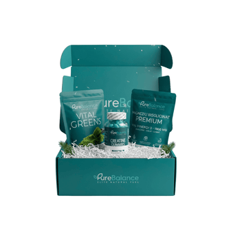 Protocolul Fundamental– Creatina Jeleuri & Magneziu pentru Energie, Imunitate & Performanță , Vital Greens| Pure Balance - Pure Balance