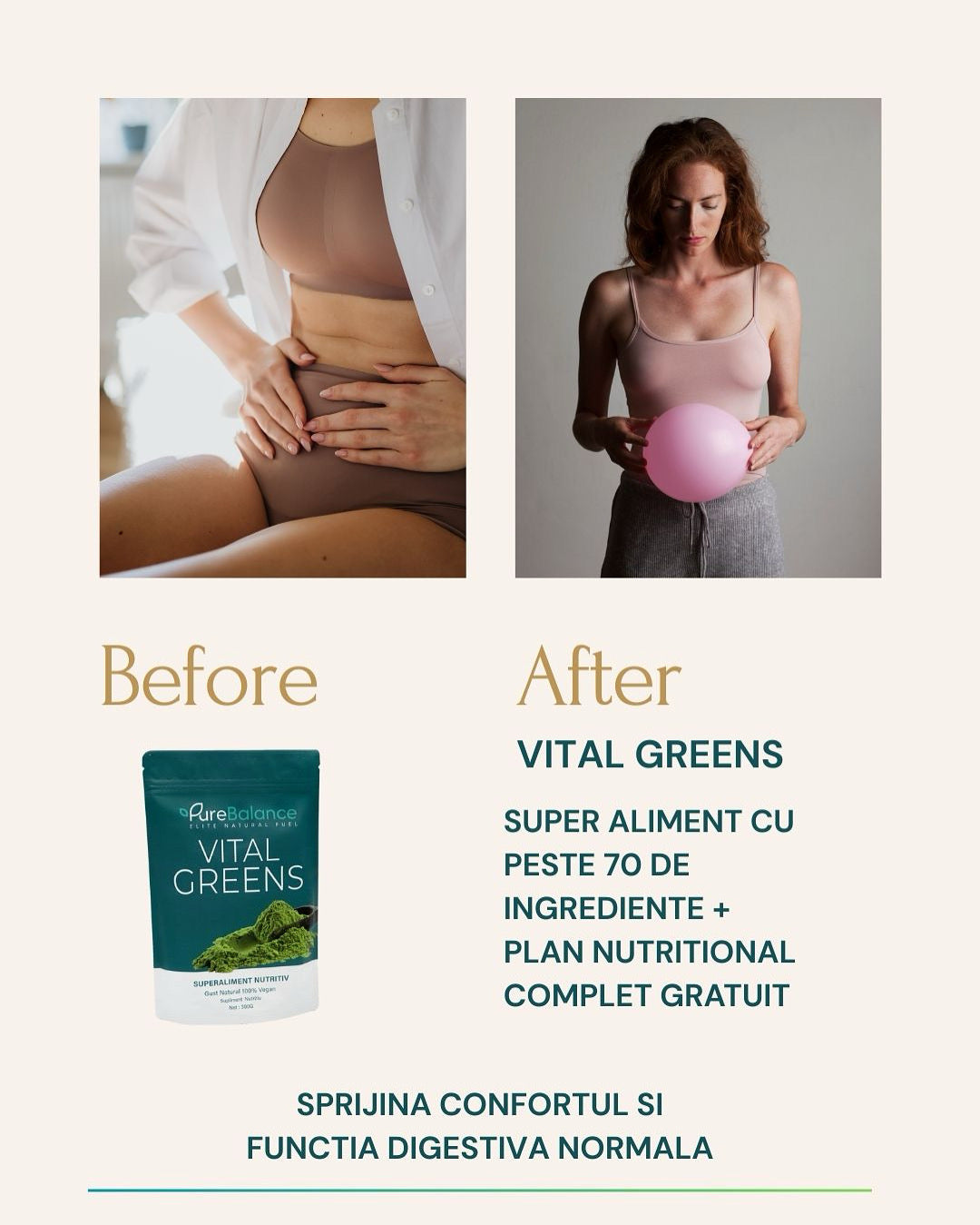 Vital Greens Supliment Multivitamine si Minerale (300g)