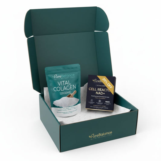 Protocolul CELL REVERSE | Sinergia Supremă NAD+ & Colagen 12000mg Premium