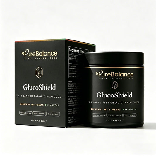 GlucoShield – Protocol Metabolic 3 Faze | Reducose® + Berbevis® + Chromax® | 60 Capsule (30 Zile) | Pure Balance - Pure Balance
