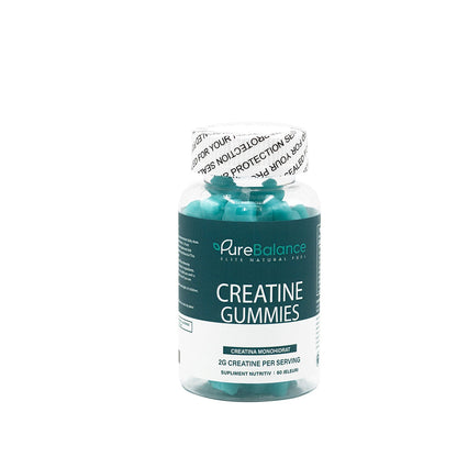 💥 Creatina HCL Jeleuri 2g (60 Jeleuri) – Forță Musculară, Energie Rapidă & Absorbție Superioară | Pure Balance