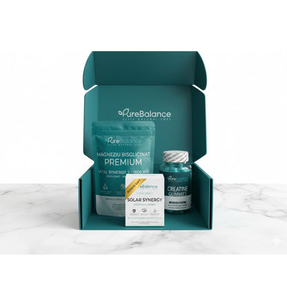 Protocolul BIO-PERFORMANCE | Creatină Jeleuri HCL, Magneziu Bisglicinat,Malat,Citrat 1800mg și D3+K2 – Sinergia Elite pentru Energie și Recuperare